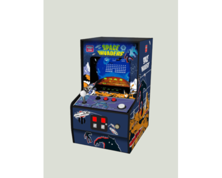 SPACE INVADERS - Kolekcjonerska miniaturowa gra zręcznościowa MY ARCADE 
